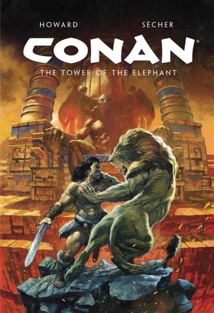 Conan Illustrated The Tower Of The Elephant Hardcover (Mature) | Odin's Place