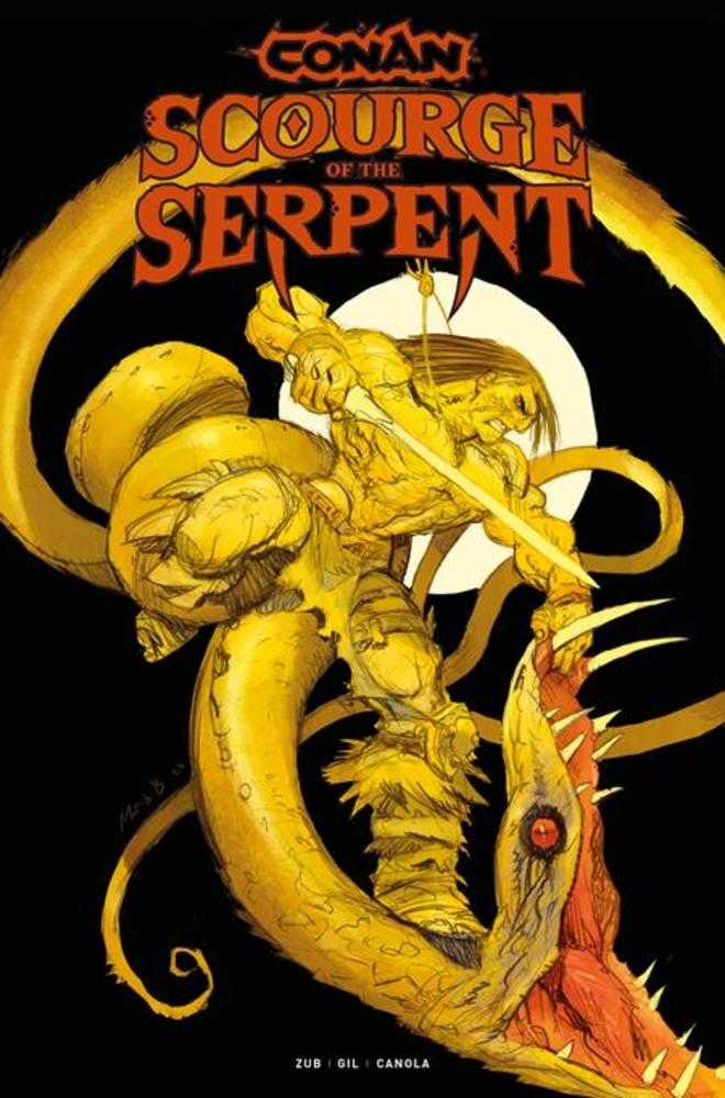 Conan The Barbarian Scourge Of The Serpent #1 (Of 4) Cover D Matias Bergara Variant (Mature) | Odin's Place
