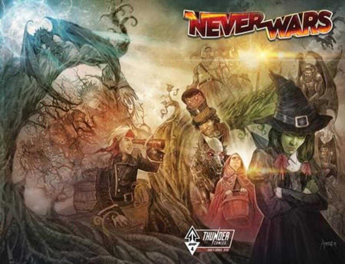 Neverwars #4 (Of 8) Cover A Erwin J Arroza Wraparound | Odin's Place
