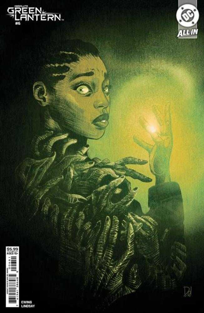 Absolute Green Lantern #6 Cover C Mike Del Mundo Card Stock Variant | Odin's Place