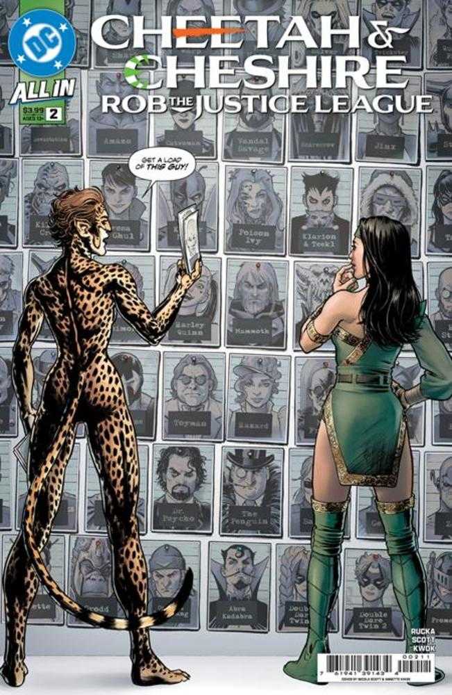 Cheetah And Cheshire Rob The Justice League #2 (Of 6) Cover A Nicola Scott | Odin's Place