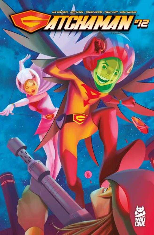 Gatchaman #12 Cover A Inaki Miranda | Odin's Place