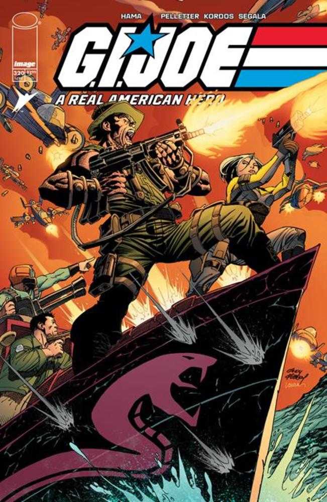 G.I. Joe A Real American Hero #320 Cover A Andy Kubert & Laura Martin | Odin's Place