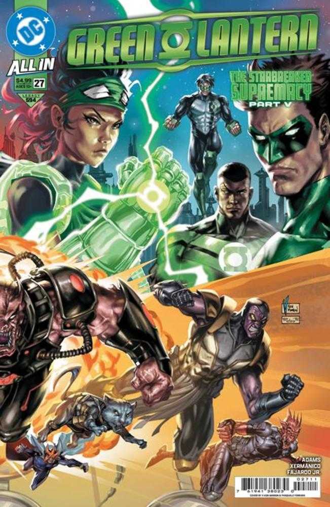Green Lantern #27 Cover A V Ken Marion (Starbreaker Supremacy) | Odin's Place