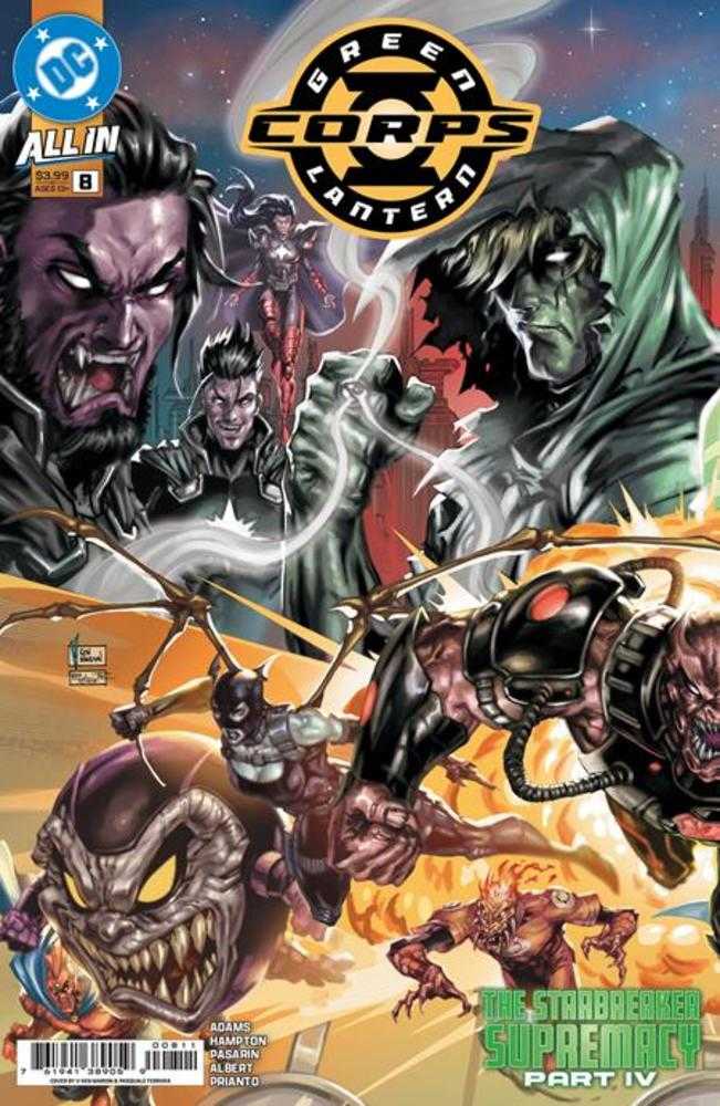 Green Lantern Corps #8 Cover A V Ken Marion (Starbreaker Supremacy) | Odin's Place