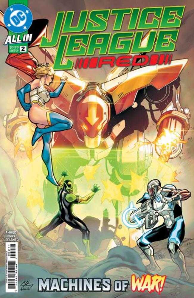 Justice League Red #2 (Of 6) Cover A Clayton Henry | Odin's Place