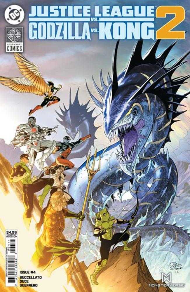 Justice League vs Godzilla vs Kong 2 #4 (Of 7) Cover A Christian Duce | Odin's Place
