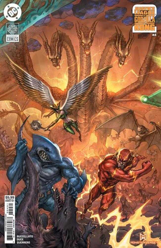 Justice League vs Godzilla vs Kong 2 #4 (Of 7) Cover C Alan Quah Card Stock Variant | Odin's Place
