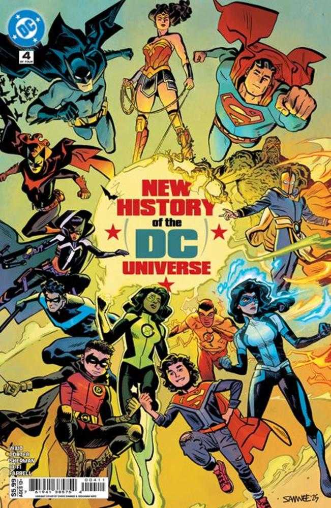 New History Of The DC Universe #4 (Of 4) Cover A Chris Samnee | Odin's Place