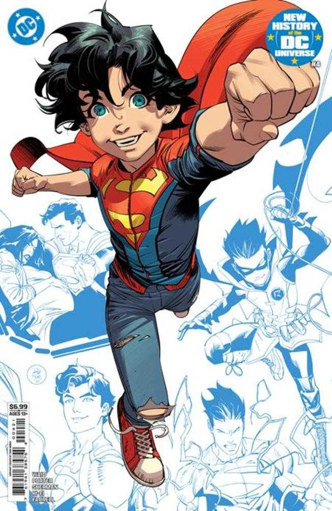 New History Of The DC Universe #4 (Of 4) Cover B Dan Mora Card Stock Variant | Odin's Place
