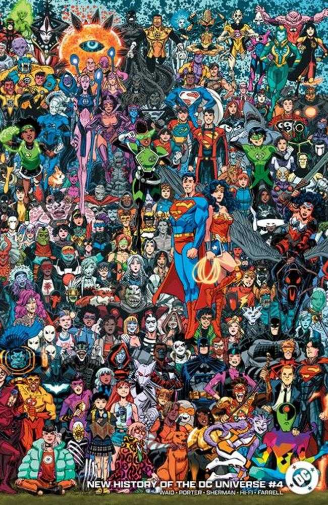 New History Of The DC Universe #4 (Of 4) Cover D Scott Koblish Legacy Wraparound Card Stock Variant | Odin's Place