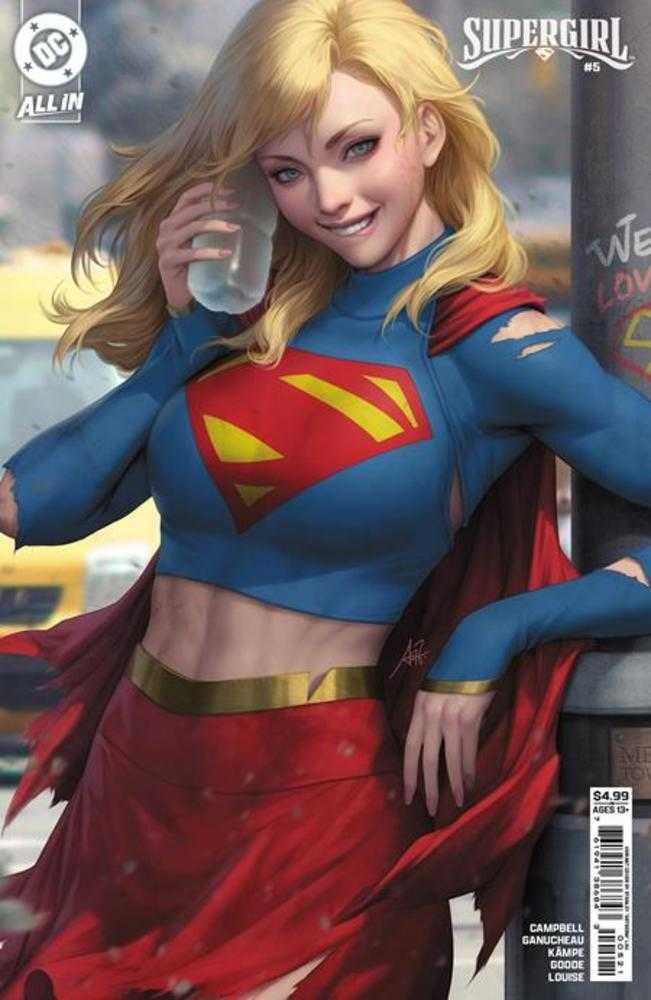Supergirl #5 Cover B Stanley Artgerm Lau Card Stock Variant | Odin's Place