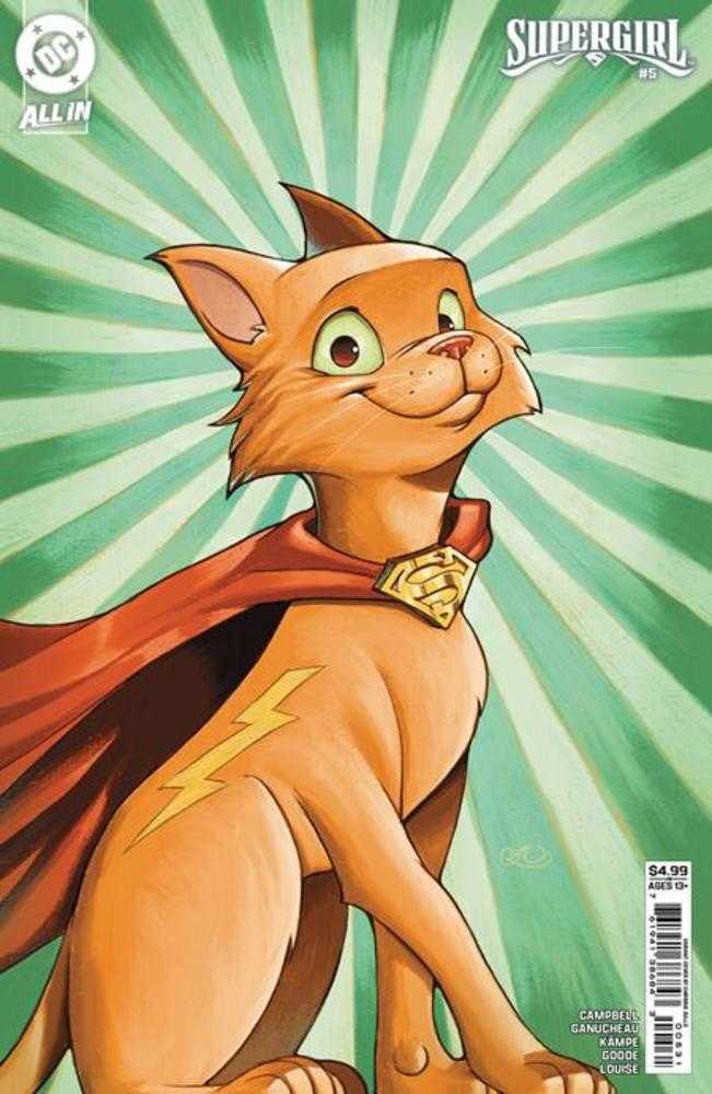 Supergirl #5 Cover C Chrissie Zullo Card Stock Variant | Odin's Place