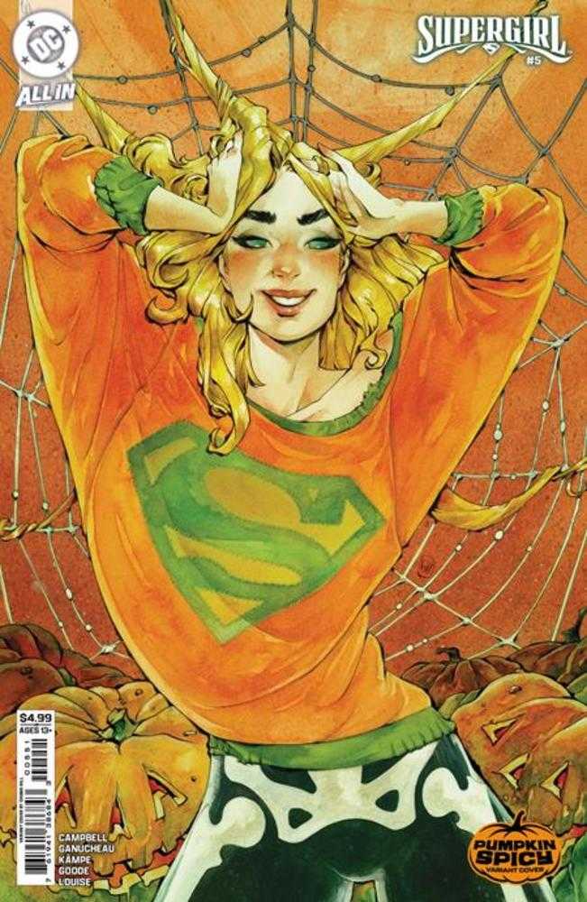Supergirl #5 Cover D Chuma Hill Pumpkin Spicy Card Stock Variant | Odin's Place