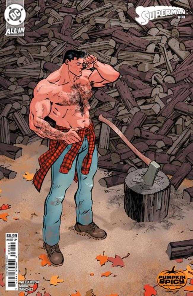 Superman #30 Cover E Tom Reilly Pumpkin Spicy Card Stock Variant | Odin's Place