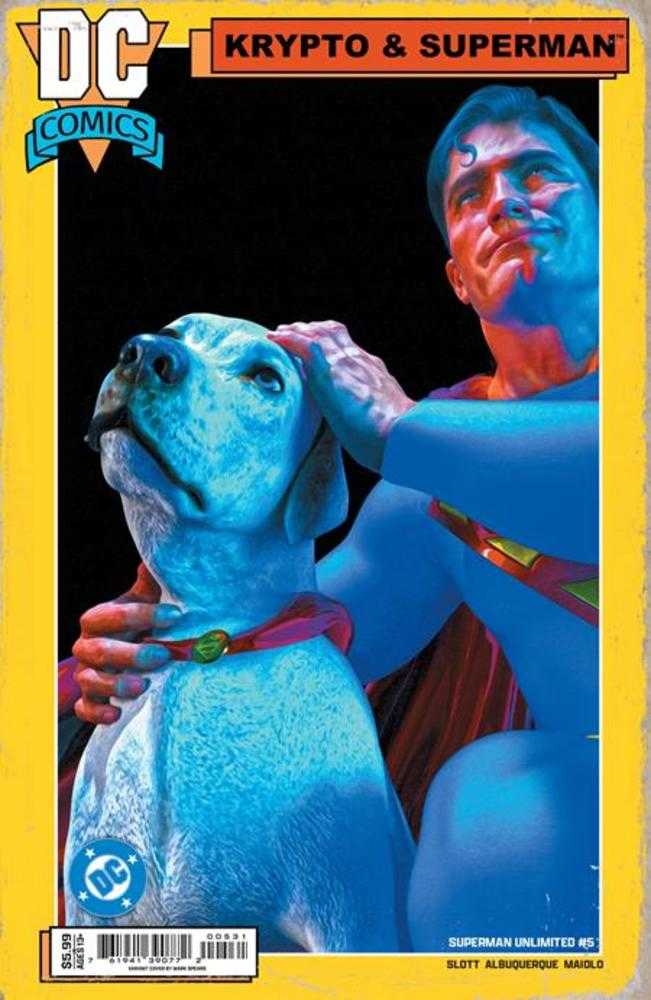Superman Unlimited #5 Cover C Mark Spears Card Stock Variant | Odin's Place