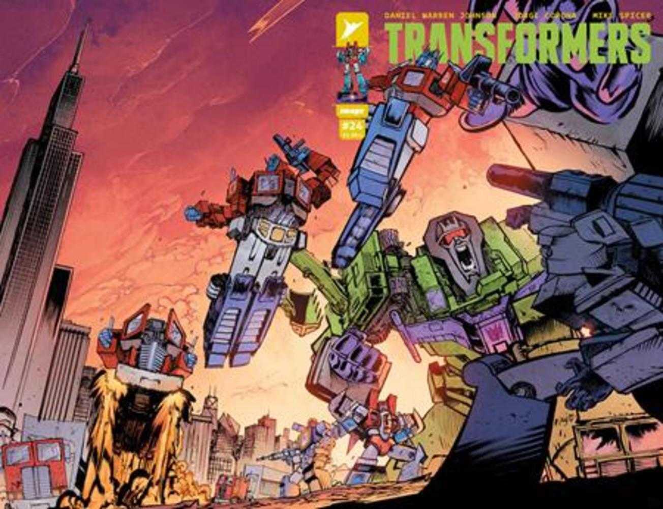 Transformers #24 Cover F Daniel Warren Johnson & Mike Spicer Wraparound Variant | Odin's Place