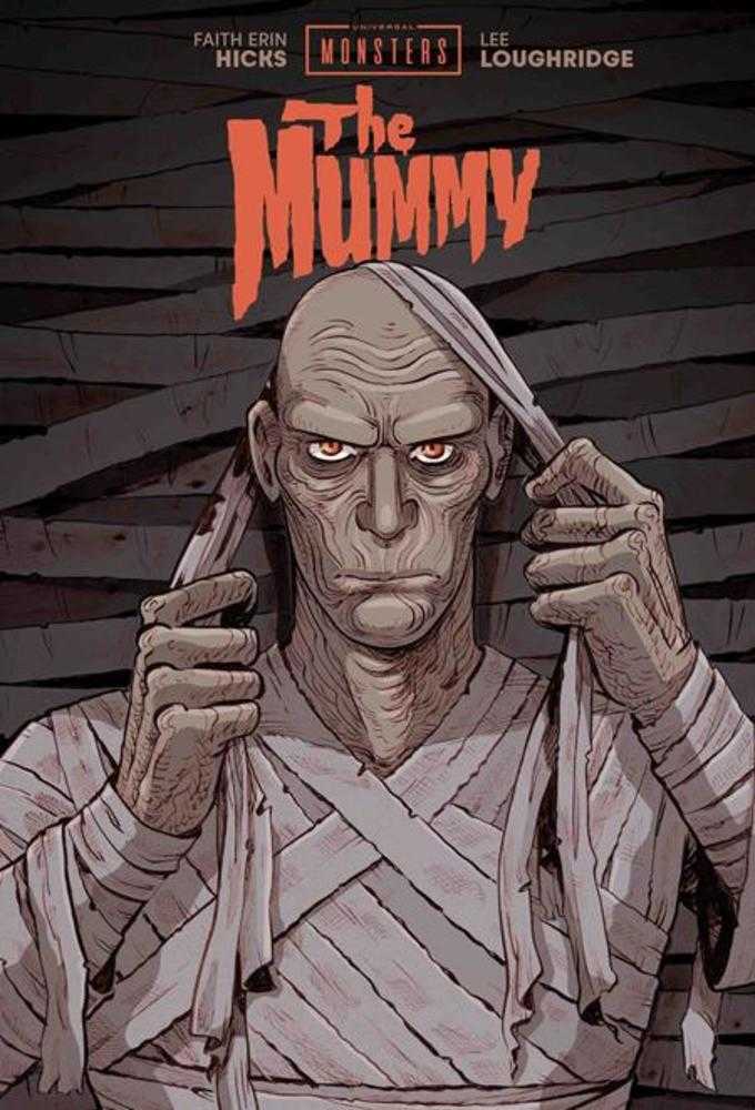 Universal Monsters The Mummy Hardcover Faith Erin Hicks & Lee Loughridge Cover | Odin's Place