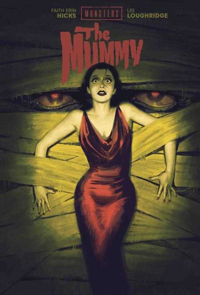 Universal Monsters The Mummy Hardcover Direct Market Exclusive David Talaski Cover | Odin's Place