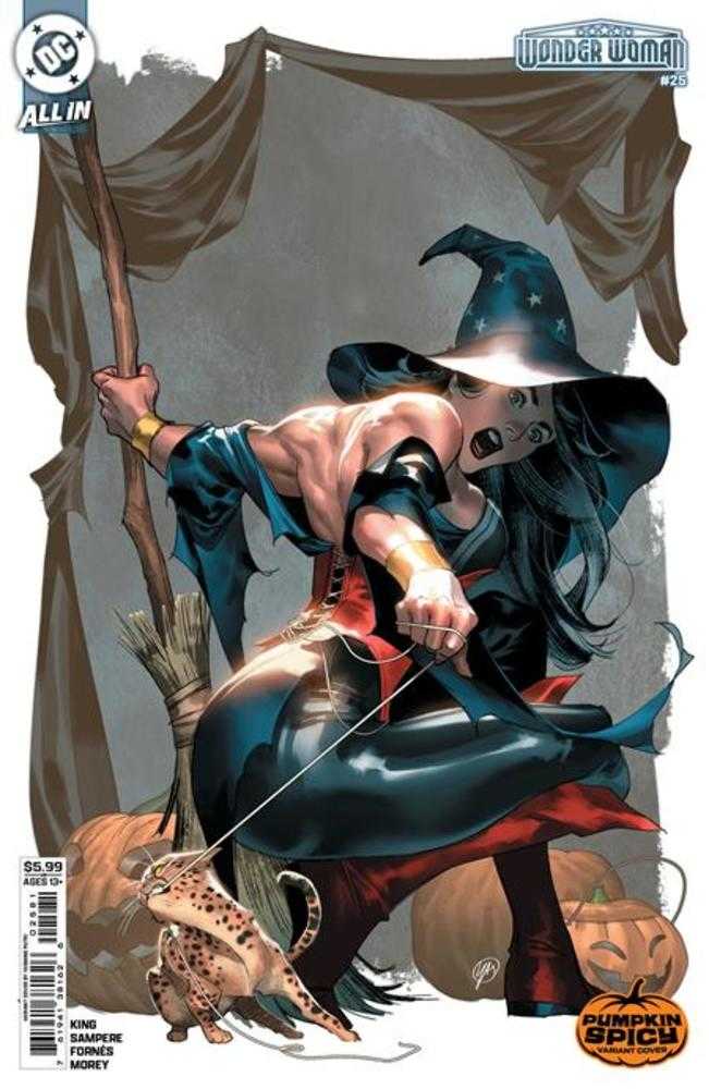 Wonder Woman #25 Cover E Yasmine Putri Pumpkin Spicy Card Stock Variant | Odin's Place