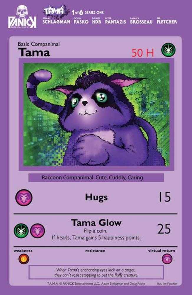 Tama #1 (Of 6) 2nd Print Cover A Jim Fletcher Cute Cuddly Caring Tama | Odin's Place