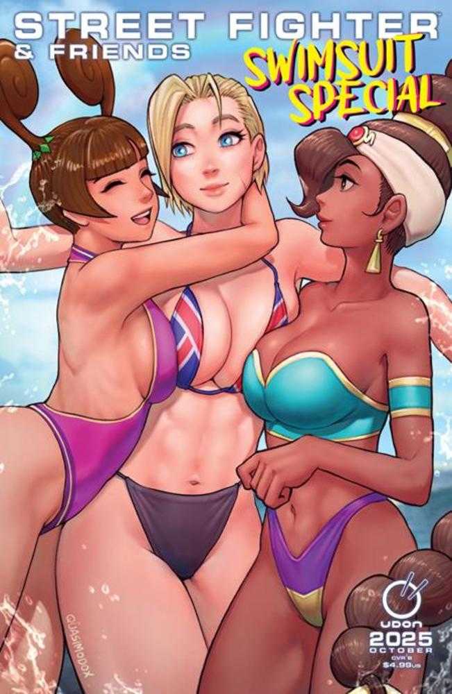 2025 Street Fighter & Friends Swimsuit Special #1 (One Shot) Cover B Quasimodox Variant | Odin's Place