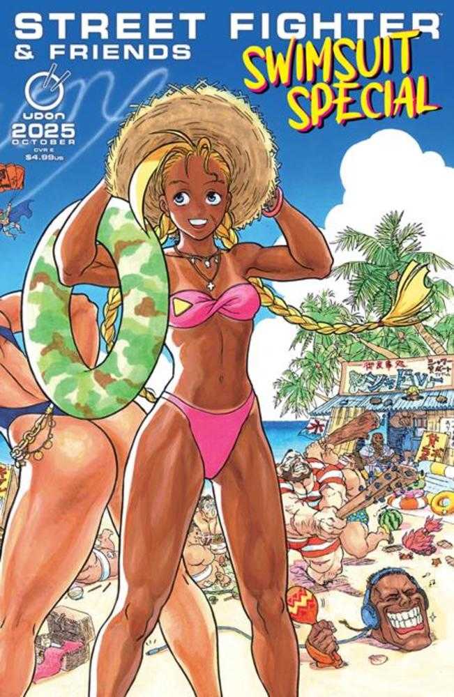 2025 Street Fighter & Friends Swimsuit Special #1 (One Shot) Cover E Inc 1:5 Kinu Nishimura Variant | Odin's Place
