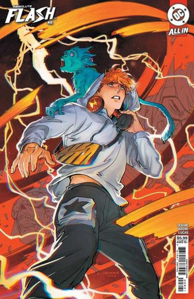 Absolute Flash #8 Cover B Haining Card Stock Variant | Odin's Place