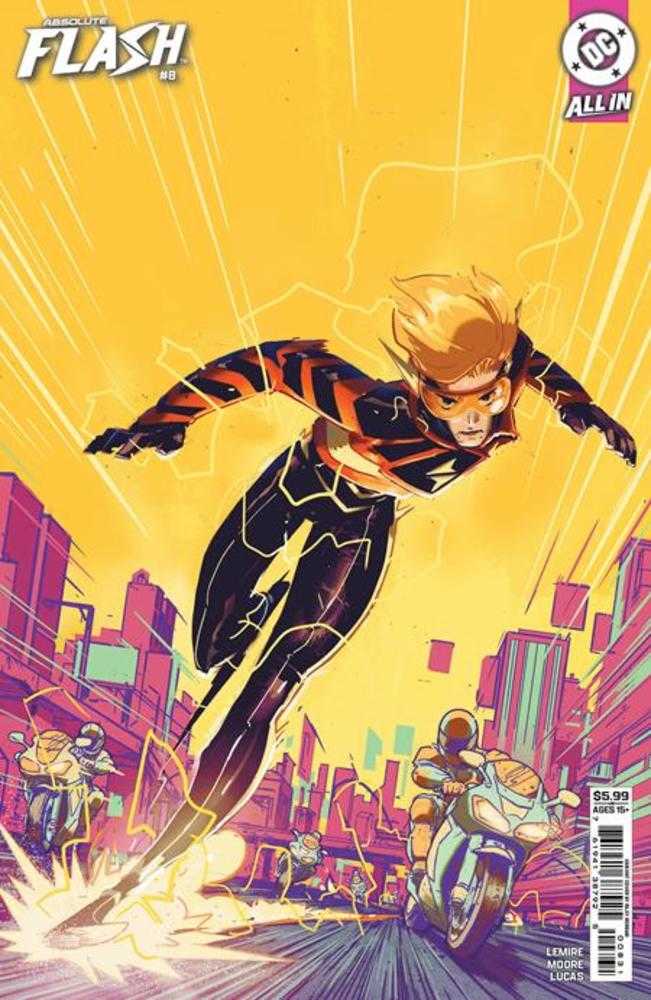 Absolute Flash #8 Cover C Riley Rossmo Card Stock Variant | Odin's Place