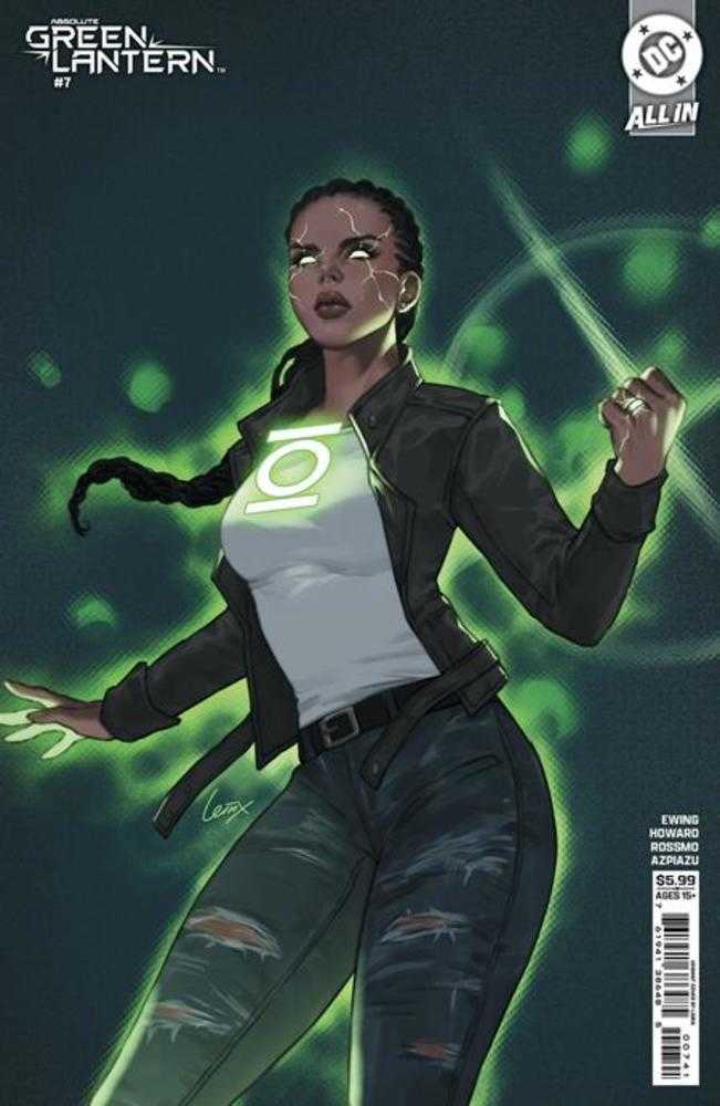 Absolute Green Lantern #7 Cover C Lesley Leirix Li Card Stock Variant | Odin's Place