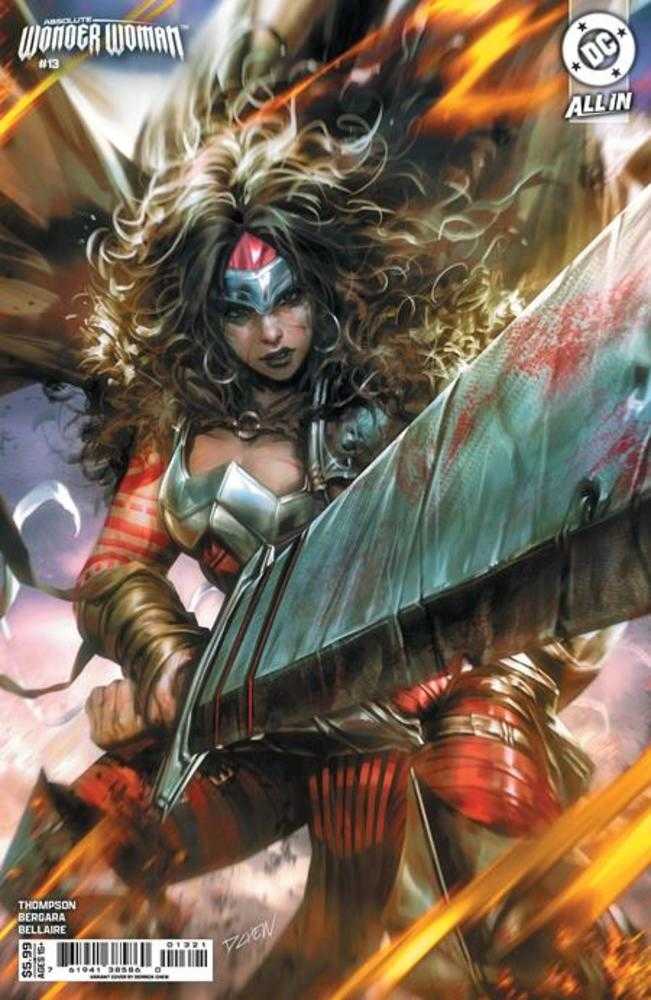 Absolute Wonder Woman #13 Cover B Derrick Chew Card Stock Variant | Odin's Place