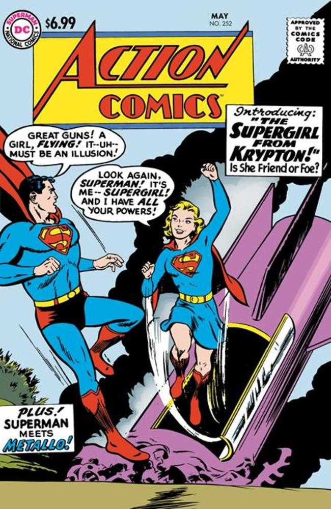 Action Comics #252 Facsimile Edition Cover B Curt Swan Foil Variant | Odin's Place