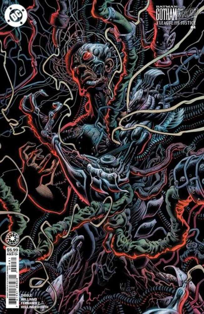Batman Gotham By Gaslight A League For Justice #4 (Of 6) Cover B Kyle Hotz Card Stock Variant | Odin's Place