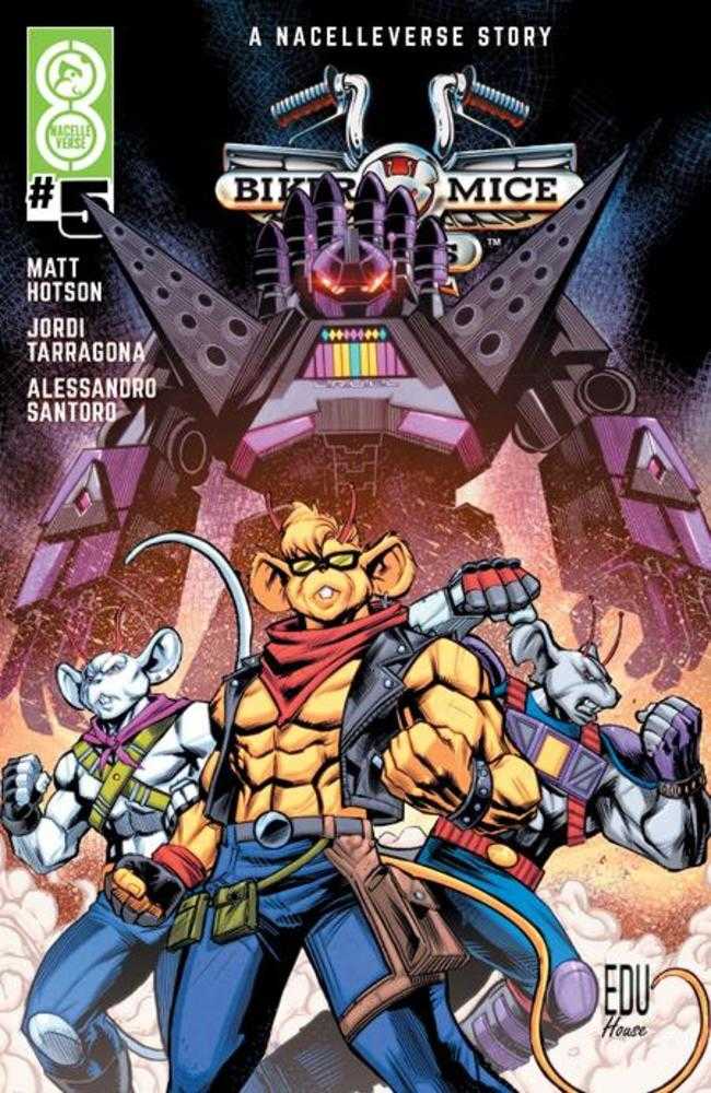 Biker Mice From Mars (2025) #5 Cover A Edu Souza | Odin's Place
