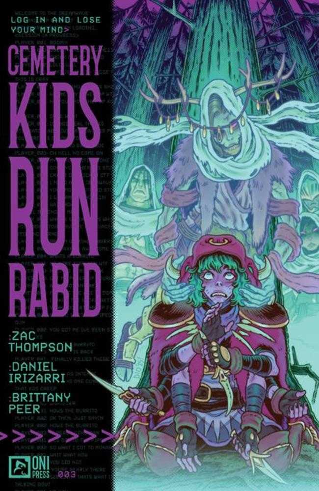 Cemetery Kids Run Rabid #3 (Of 4) Cover A Daniel Irizarri | Odin's Place