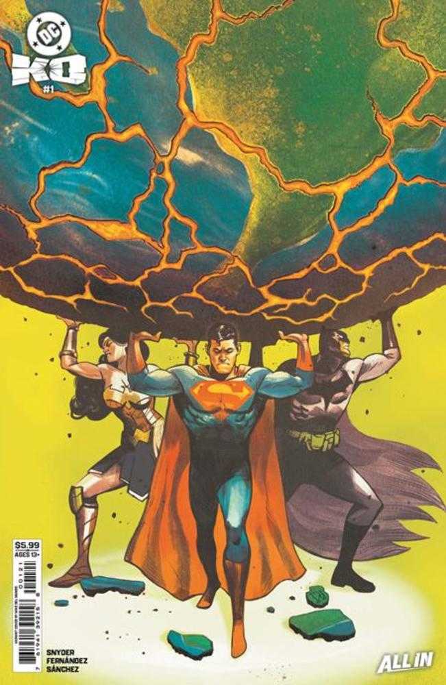 DC K.O. #1 (Of 5) Cover F Mike Del Mundo Card Stock Variant | Odin's Place