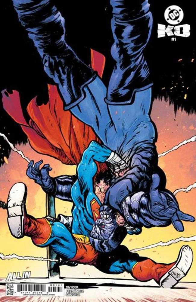 DC K.O. #1 (Of 5) Cover C Daniel Warren Johnson Card Stock Variant | Odin's Place