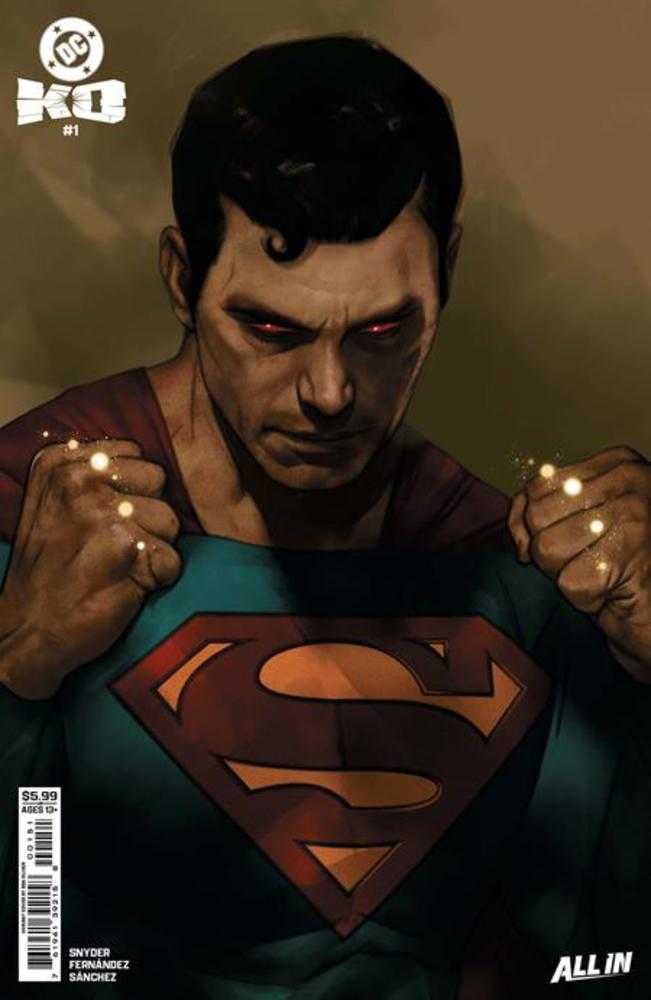 DC K.O. #1 (Of 5) Cover G Ben Oliver Face Off Card Stock Variant | Odin's Place