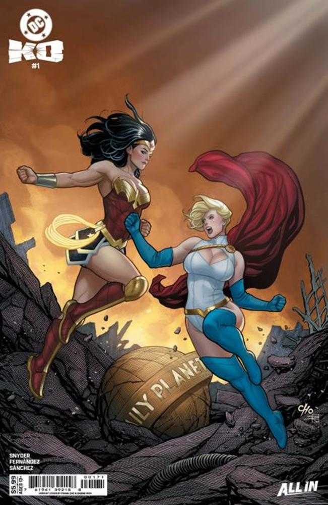 DC K.O. #1 (Of 5) Cover D Frank Cho Card Stock Variant | Odin's Place