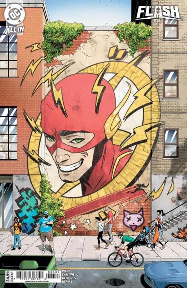 Flash #26 Cover B Vasco Georgiev Card Stock Variant (DC K.O.) | Odin's Place