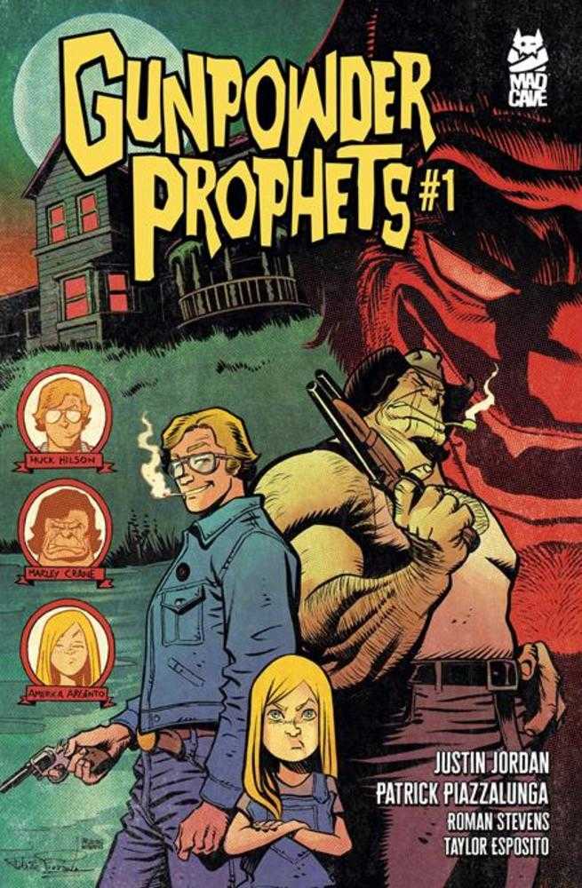 Gunpowder Prophets Death In Texas #1 (Of 5) Cover A Patrick Piazzalunga | Odin's Place