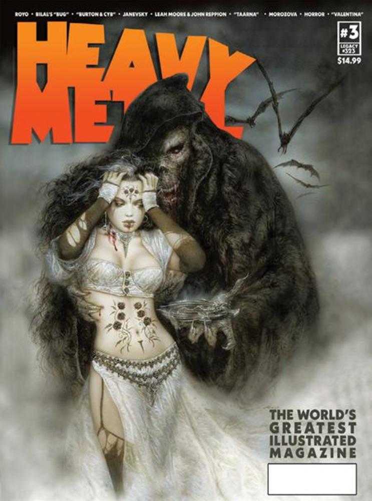 Heavy Metal Magazine #3 Cover A Luis Royo (Mature) | Odin's Place