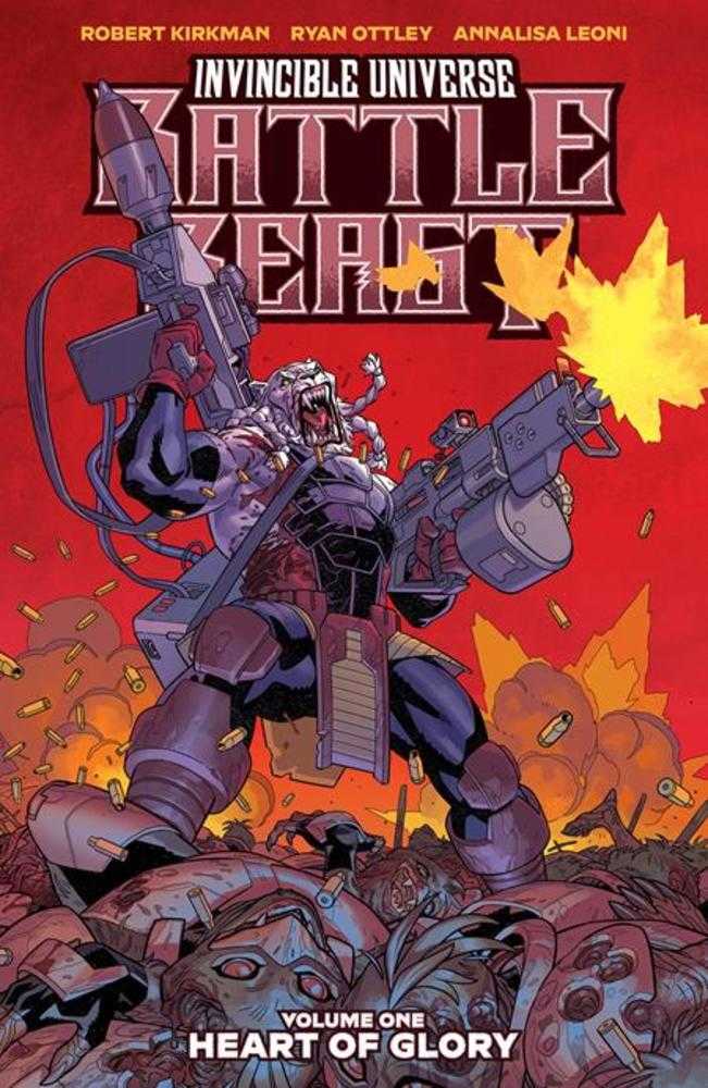 Invincible Universe Battle Beast TPB Volume 01 Direct Market Exclusive Ryan Ottley & Annalisa Leoni Cover | Odin's Place