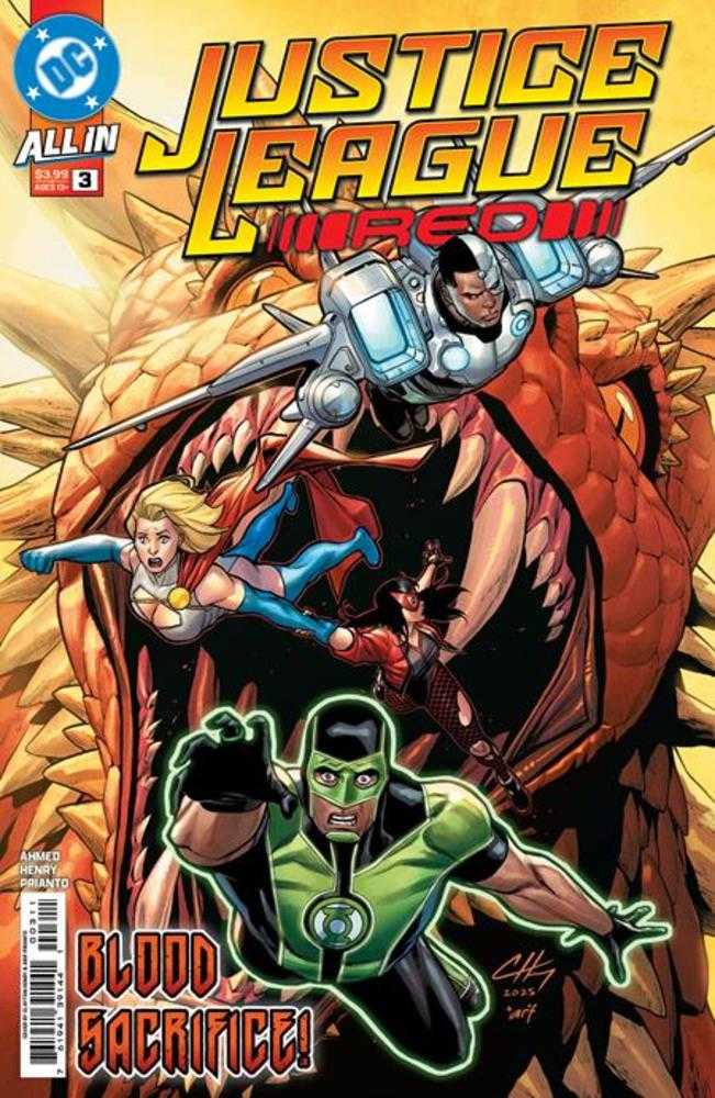 Justice League Red #3 (Of 6) Cover A Clayton Henry | Odin's Place
