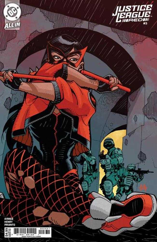 Justice League Red #3 (Of 6) Cover C Cully Hamner Card Stock Variant | Odin's Place