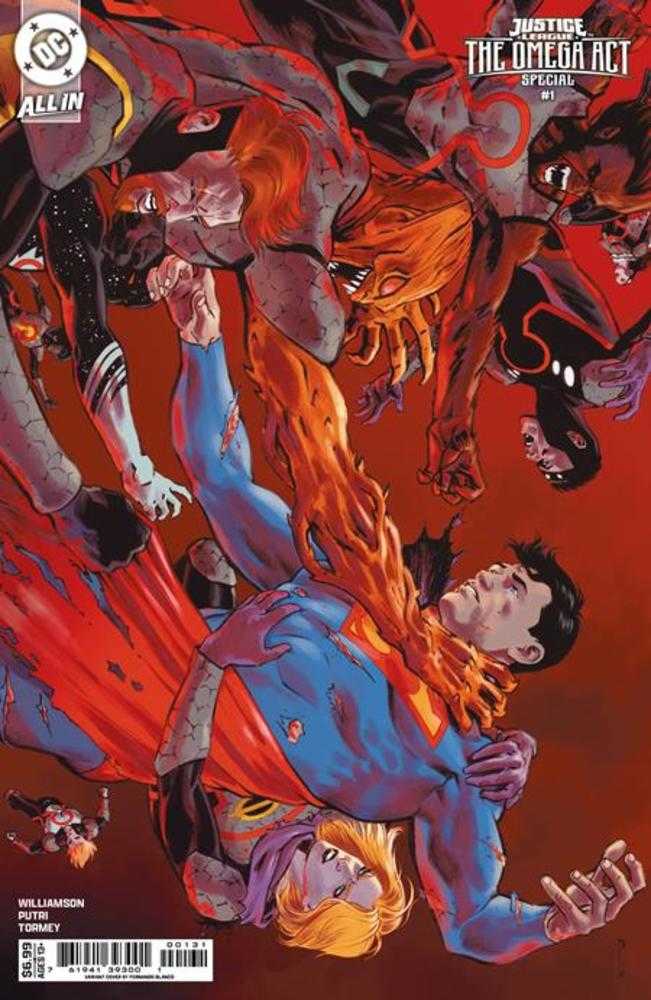 Justice League The Omega Act Special #1 (One Shot) Cover C Fernando Blanco Card Stock Variant (DC K.O.) | Odin's Place