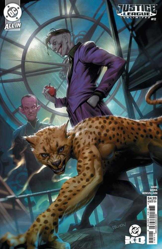 Justice League Unlimited #12 Cover C Derrick Chew Card Stock Variant (DC K.O.) | Odin's Place