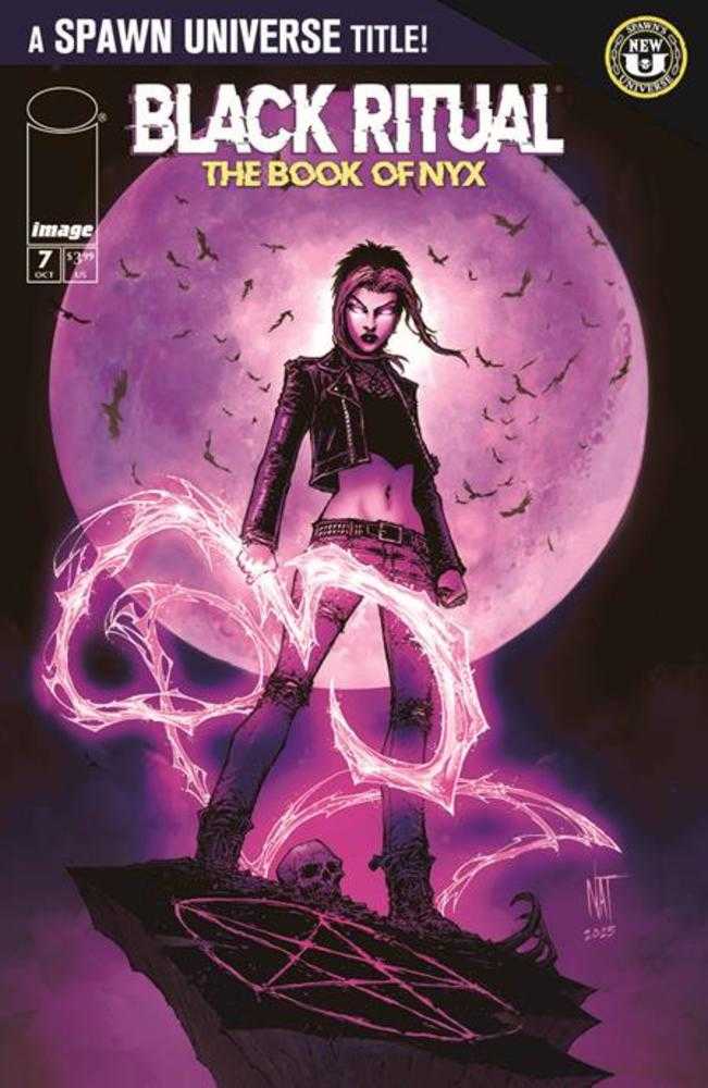 Spawn Black Ritual The Book Of NYX #7 (Of 7) Cover A Nat Jones | Odin's Place