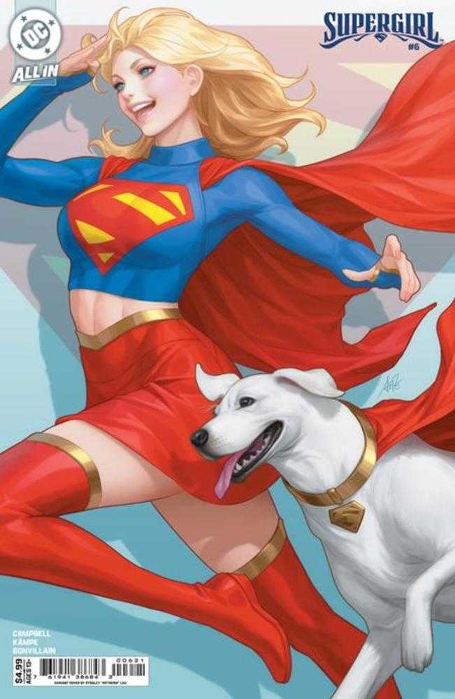 Supergirl #6 Cover B Stanley Artgerm Lau Card Stock Variant | Odin's Place