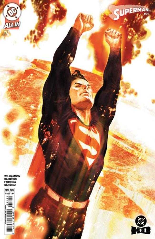 Superman #31 Cover C Sebastian Fiumara Card Stock Variant (DC K.O.) | Odin's Place